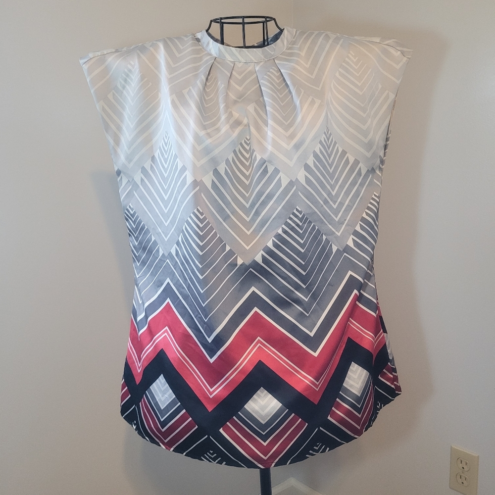 Worthington Women's Sleeveless Blouse Large